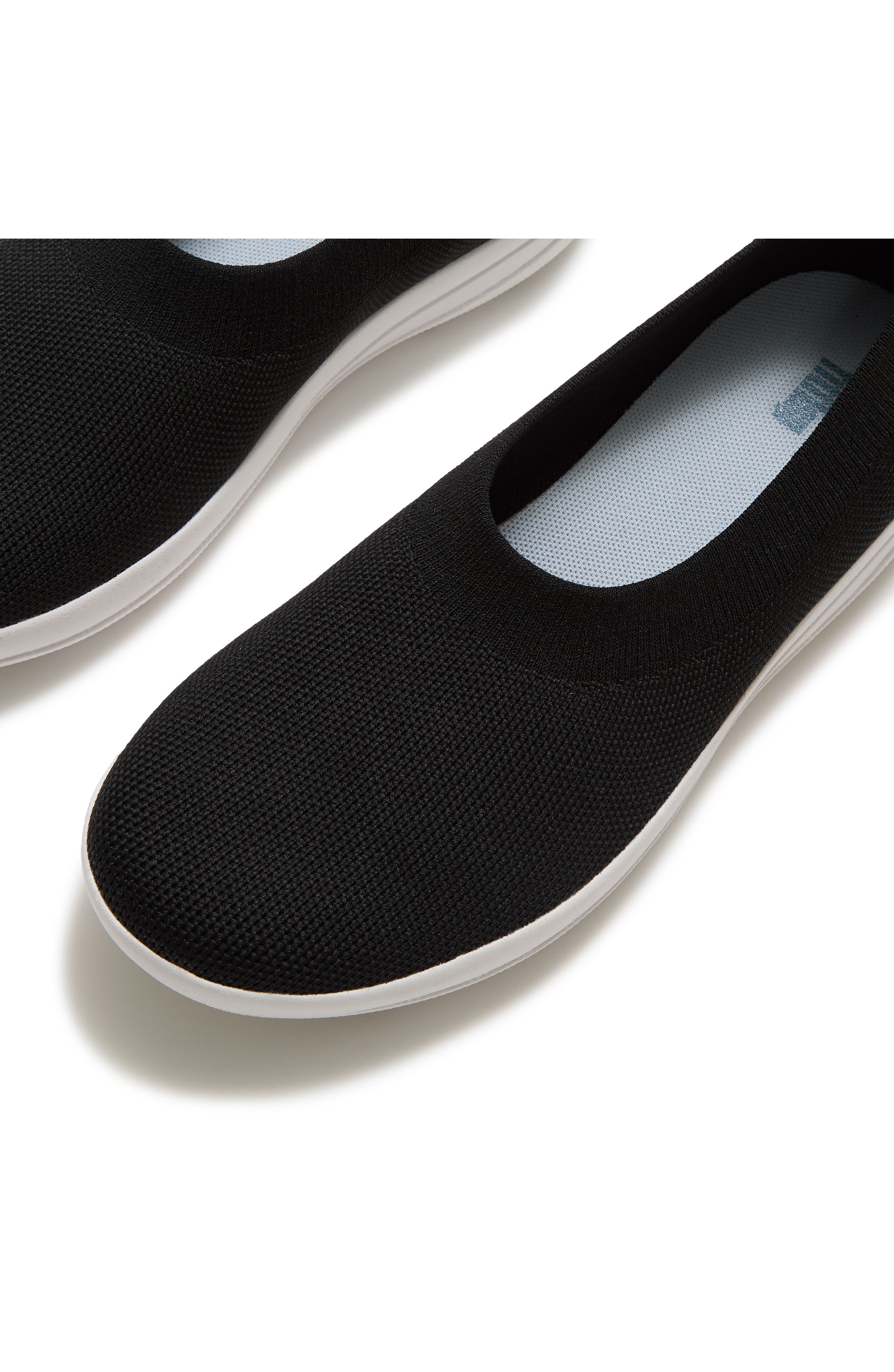 Flowmotion Ballerina Flat, Alternate, color, BLACK