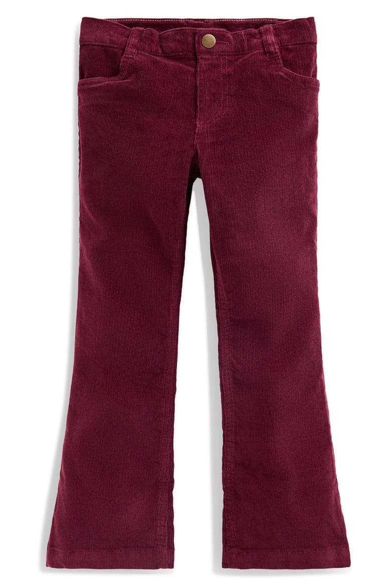 Kids' Kick Flare Corduroy Pants, Main, color, DEEP WISTERIA CORD