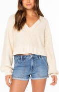 Roxy Study Hall V-Neck Sweater