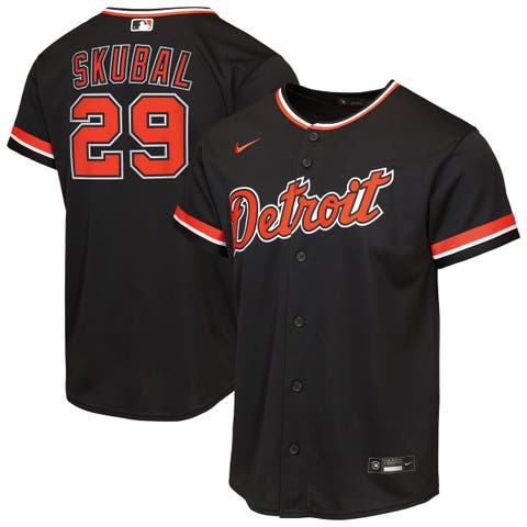 Youth Nike Tarik Skubal Navy Detroit Tigers Alternate Replica Jersey