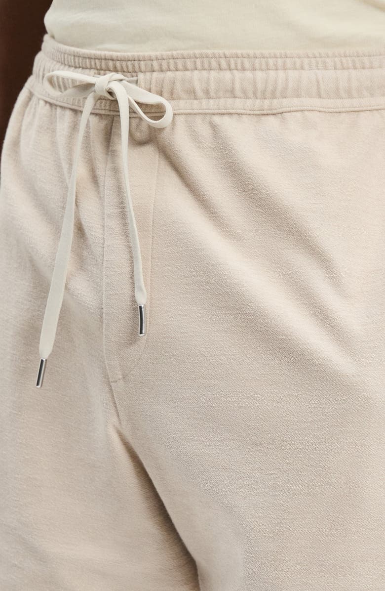 Theory Cotton Terry Cloth Drawstring Shorts, Alternate, color,
