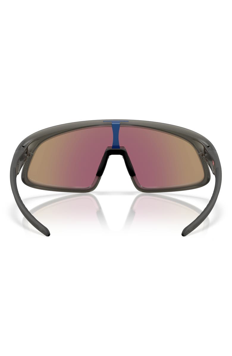 Oakley RSLV 149mm Prizm Polarized Shield Sunglasses, Alternate, color, Sapphire