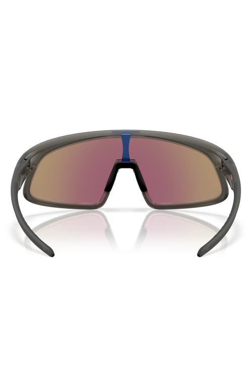 Oakley Rslv 149mm Prizm Polarized Shield Sunglasses In Sapphire