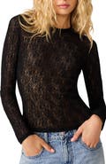 Steve Madden Sierra Long Sleeve Knit Top