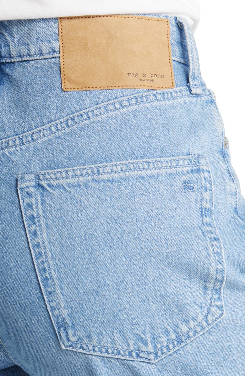 rag & bone Alissa High Waist Barrel Straight Leg Jeans, Alternate, color,