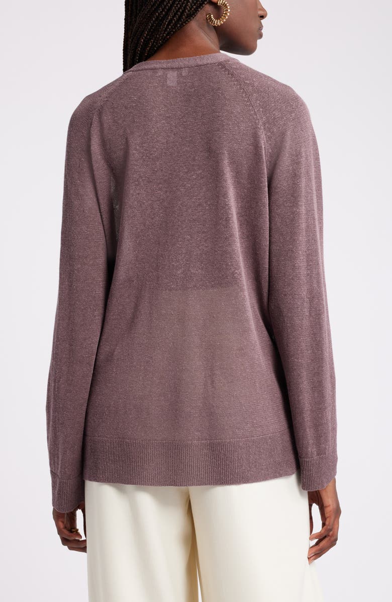 Nordstrom Linen Blend Cardigan, Alternate, color, 