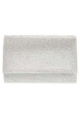 Jessica McClintock Alexis Rhinestone Crossbody Clutch
