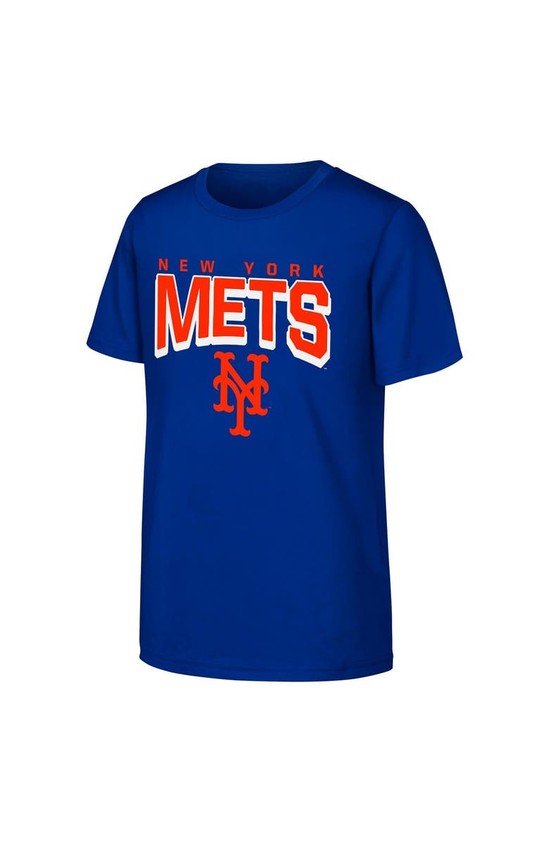 Outerstuff Youth Royal New York Mets On The Block T-Shirt, Alternate, color, Royal