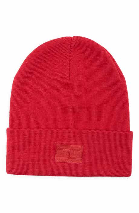 Tommy Hilfiger Ghost Embroidered Patch Knit Cuff Beanie