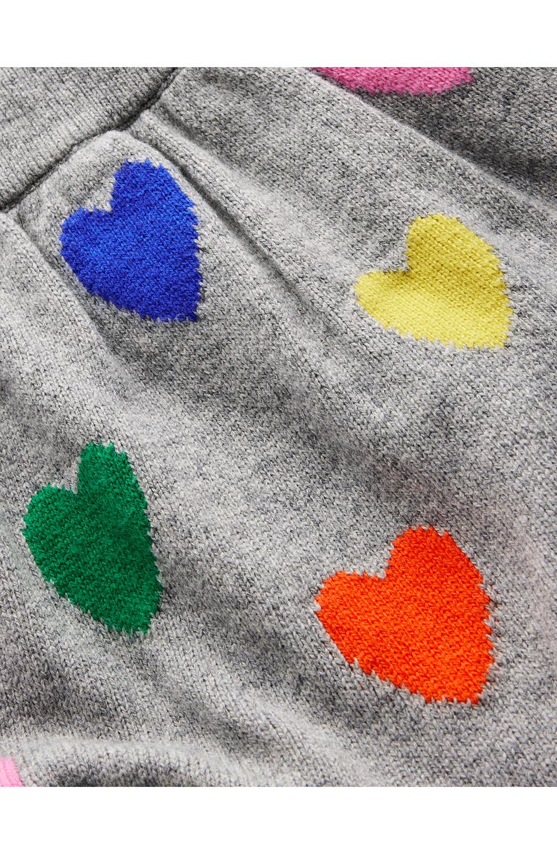 Mini Boden Kids' Heart Flare Sweater Skirt, Alternate, color,