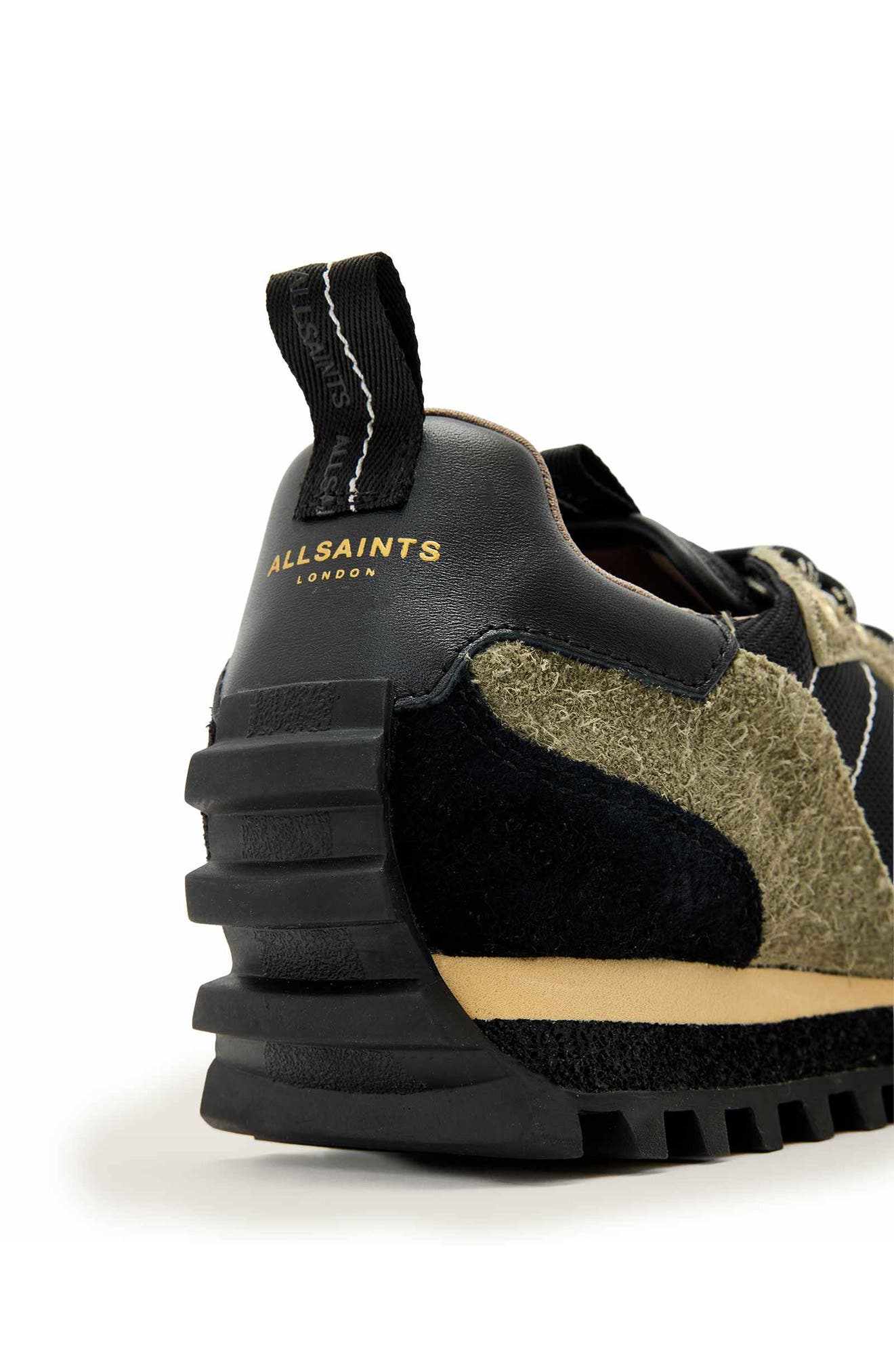 AllSaints Nevis Sneaker, Alternate, color, Khaki Green