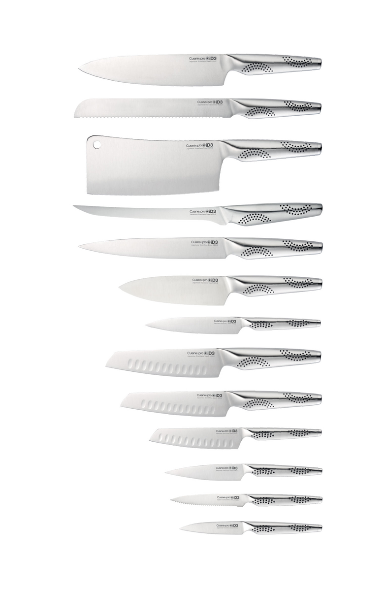 Cuisine::pro<sup>®</sup> iD3<sup>®</sup> 14-Piece Kachi Knife Block, Alternate, color, Silver