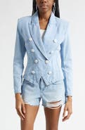 L'AGENCE Emerson Structure Denim Jacket