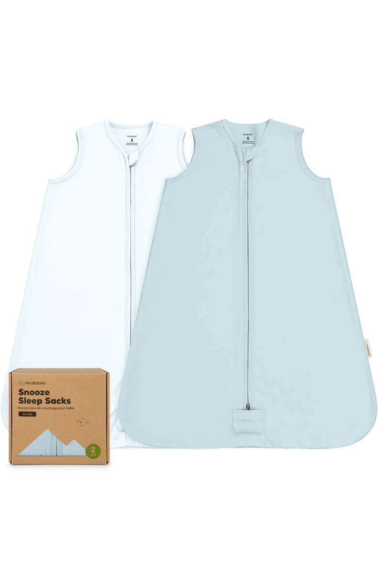 2-Pack Snooze Sleep Sacks, Main, color, Glacier