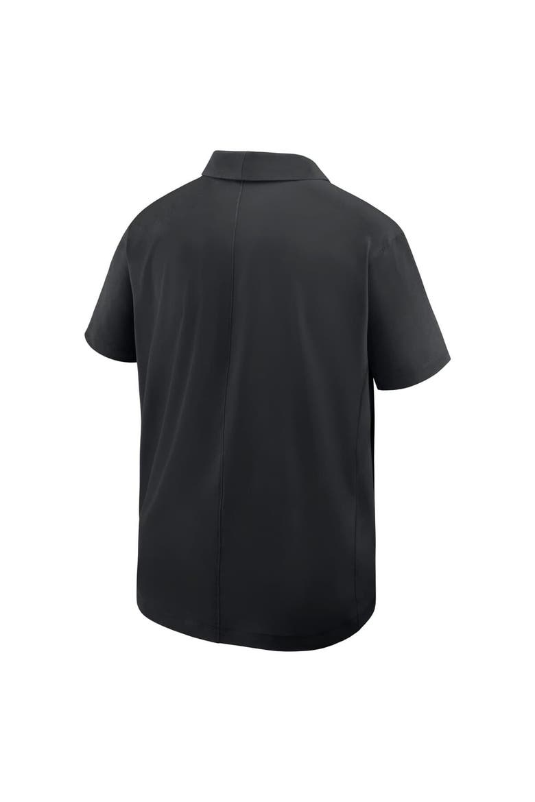 Men's Nike Black Missouri Tigers Woven Polo, Alternate, color, Black