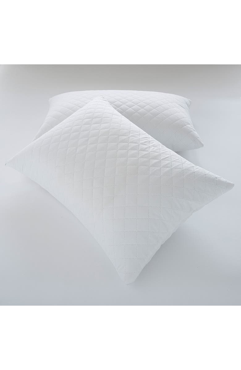 ELLA JAYNE HOME Waterproof & Hypoallergenic Pillow Protector, Alternate, color, White