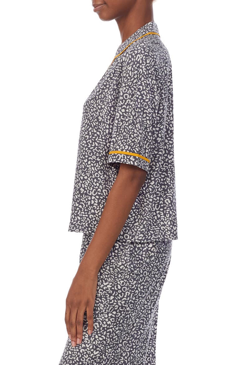 Pajama Top, Alternate, color, GREY PRINT