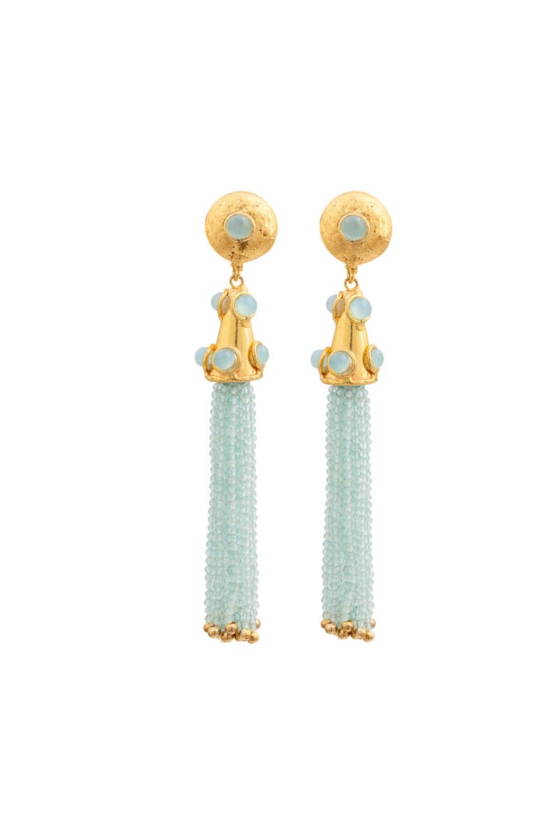Gio Earrings, Main, color, CALCEDOINE