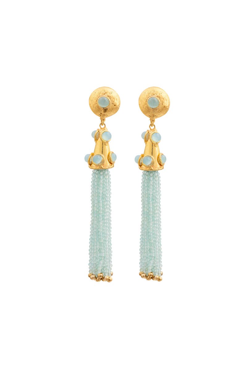 SYLVIA TOLEDANO Gio Earrings, Main, color, Calcedoine