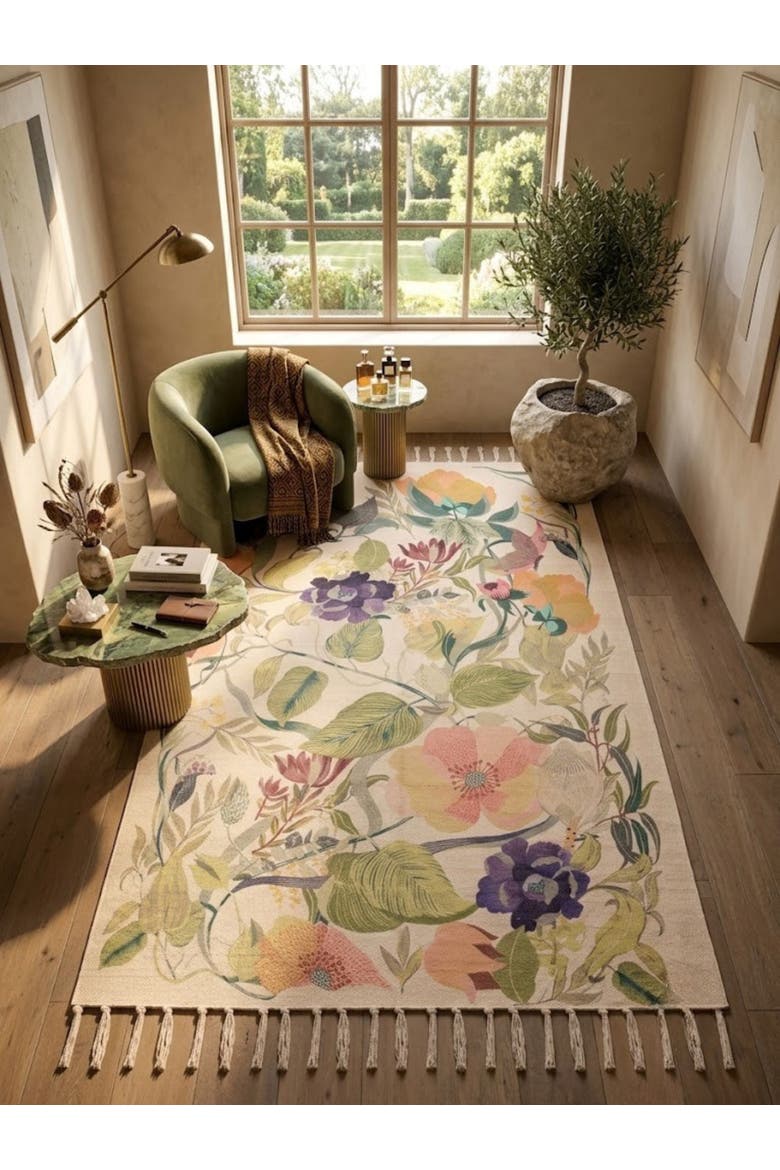 Greta Area Rug - 5'x8', Alternate, color, Multicolored