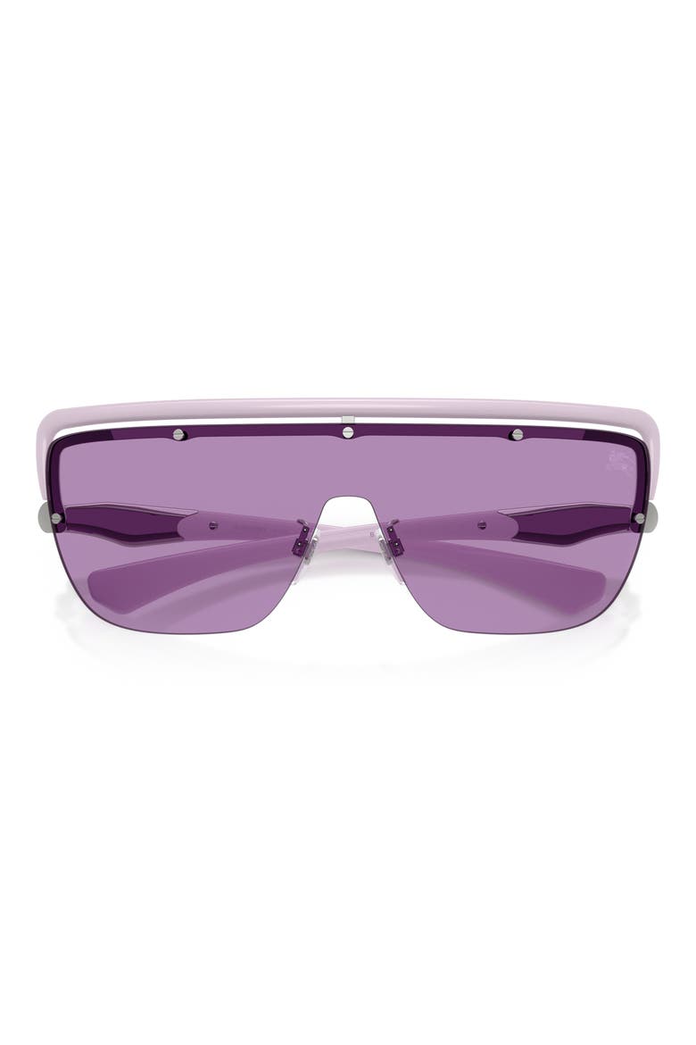 144m Rectangular Shield Sunglasses, Alternate, color, LILAC / VIOLET