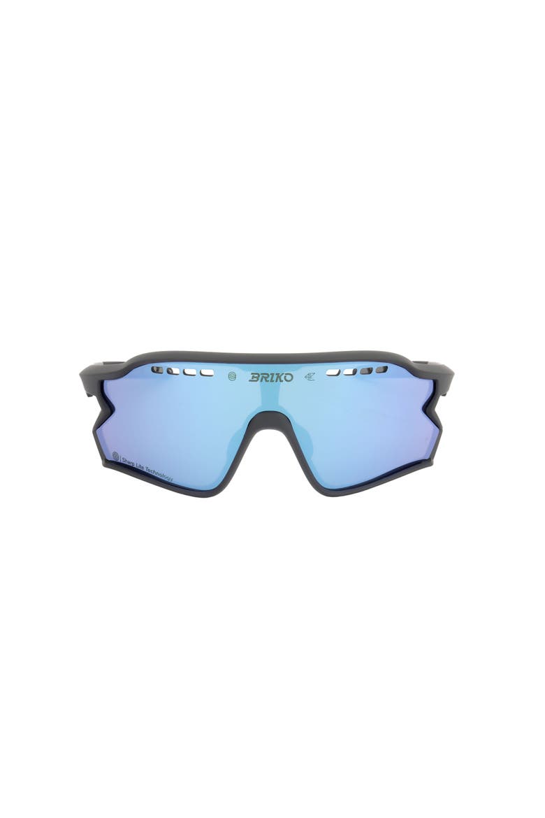 Shield Sport Sunglasses, Main, color, Grey Oslo