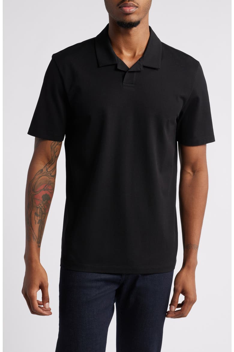 Dimerspolo Johnny Collar Piqué Polo (Men) | Nordstrom