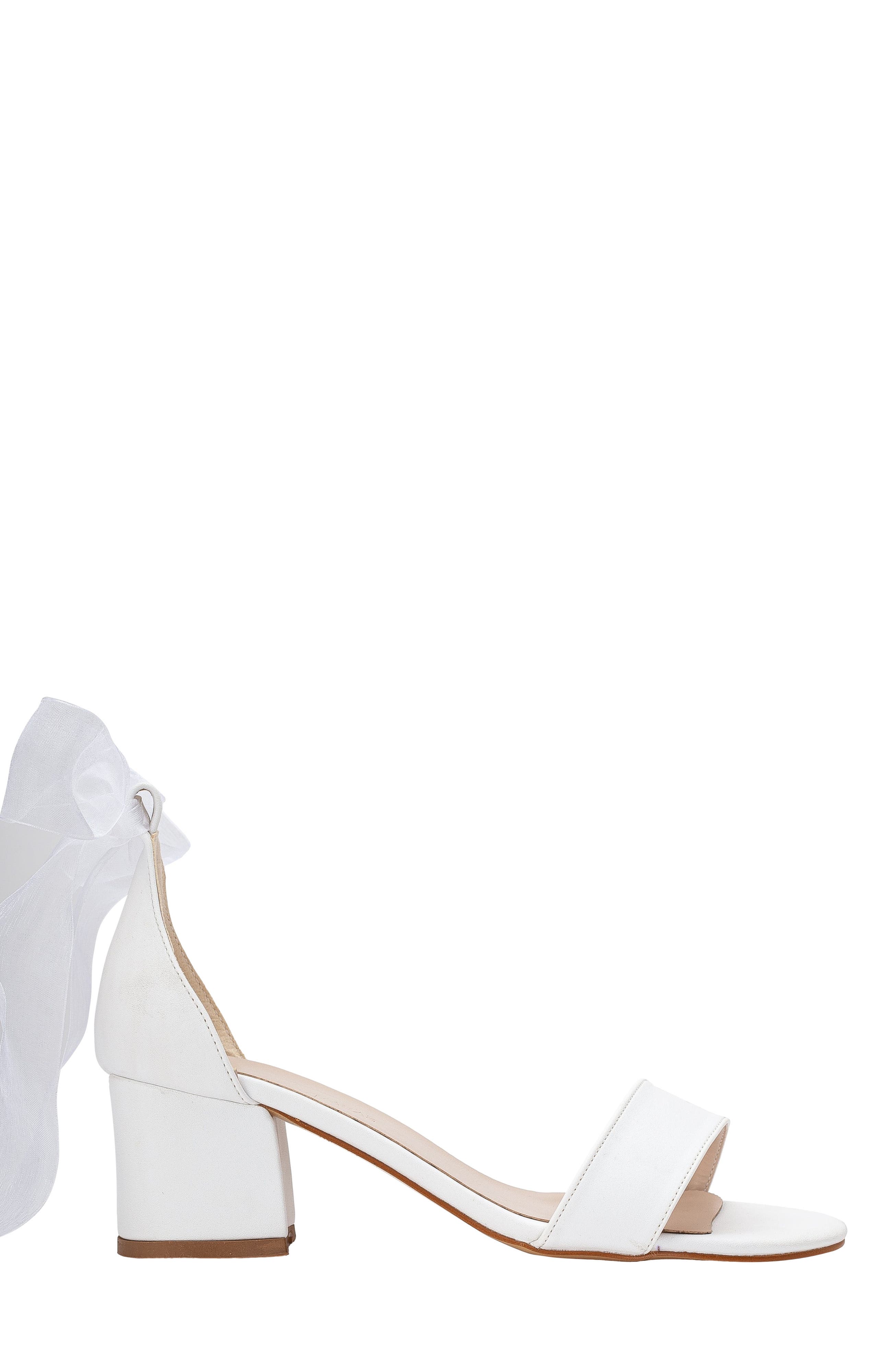 Forever & Always Shoes Hera Bridal Sandals with Ribbon, Main, color, 