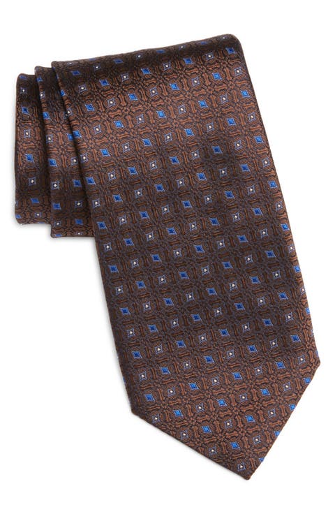 Medallion Silk Tie