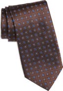 Canali Medallion Silk Tie