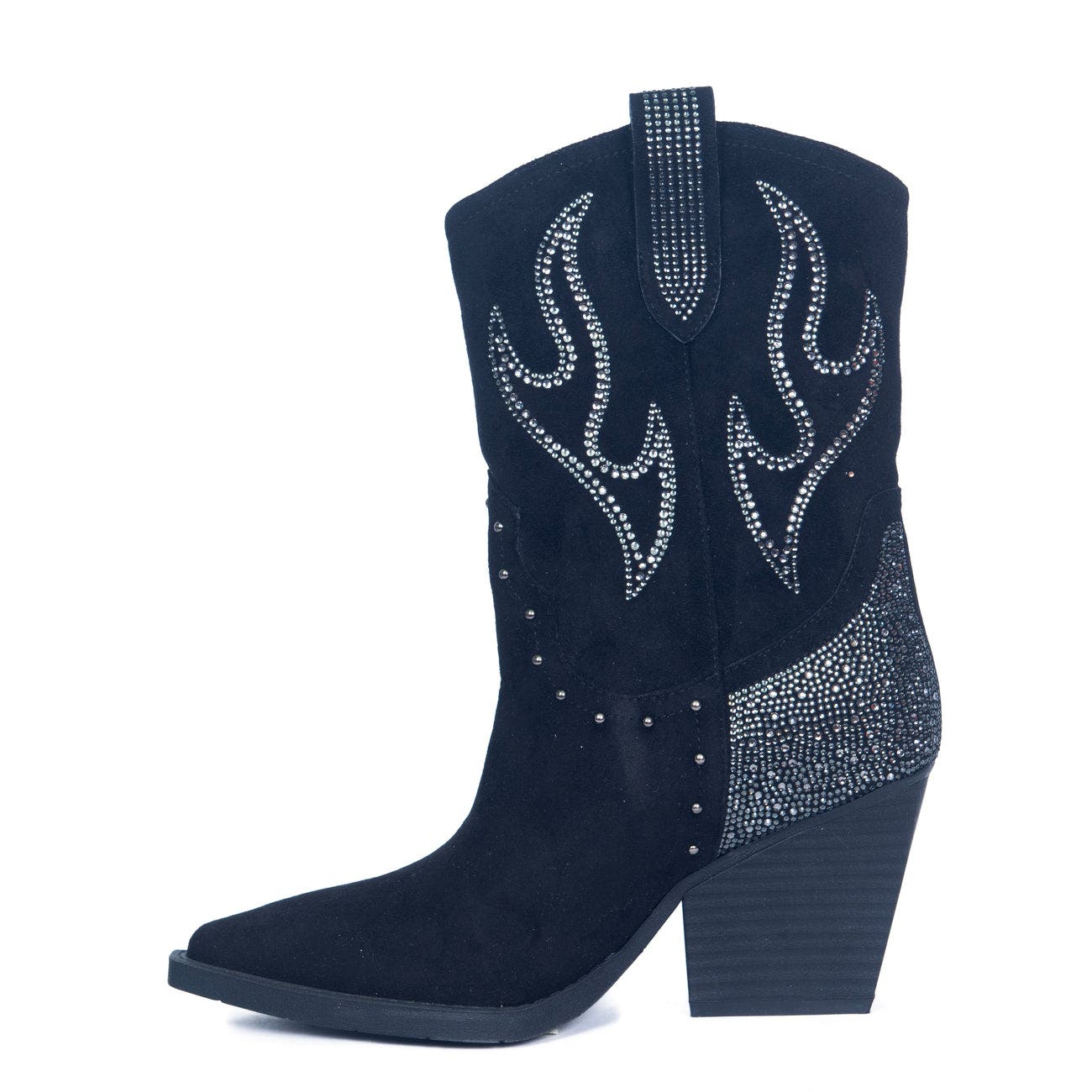 Lauren Lorraine Cisco Boot, Alternate, color, Black