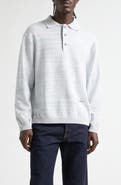 Waste Yarn Project Space Dye One of a Kind Polo Sweater