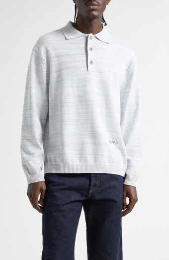 Space Dye One of a Kind Polo Sweater