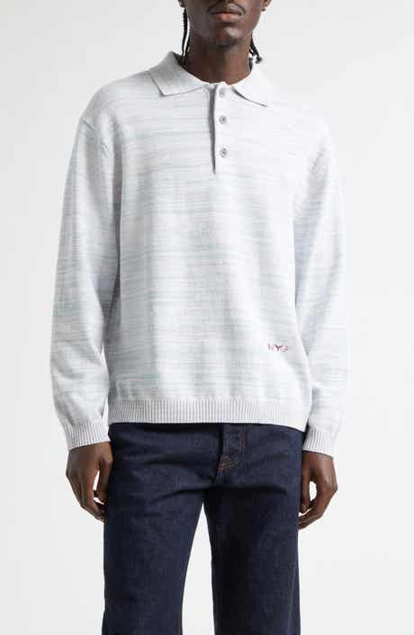 Space Dye One of a Kind Polo Sweater