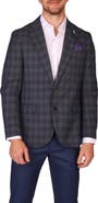 TailorByrd Modern Fit Glen Plaid Mèlange Sport Coat