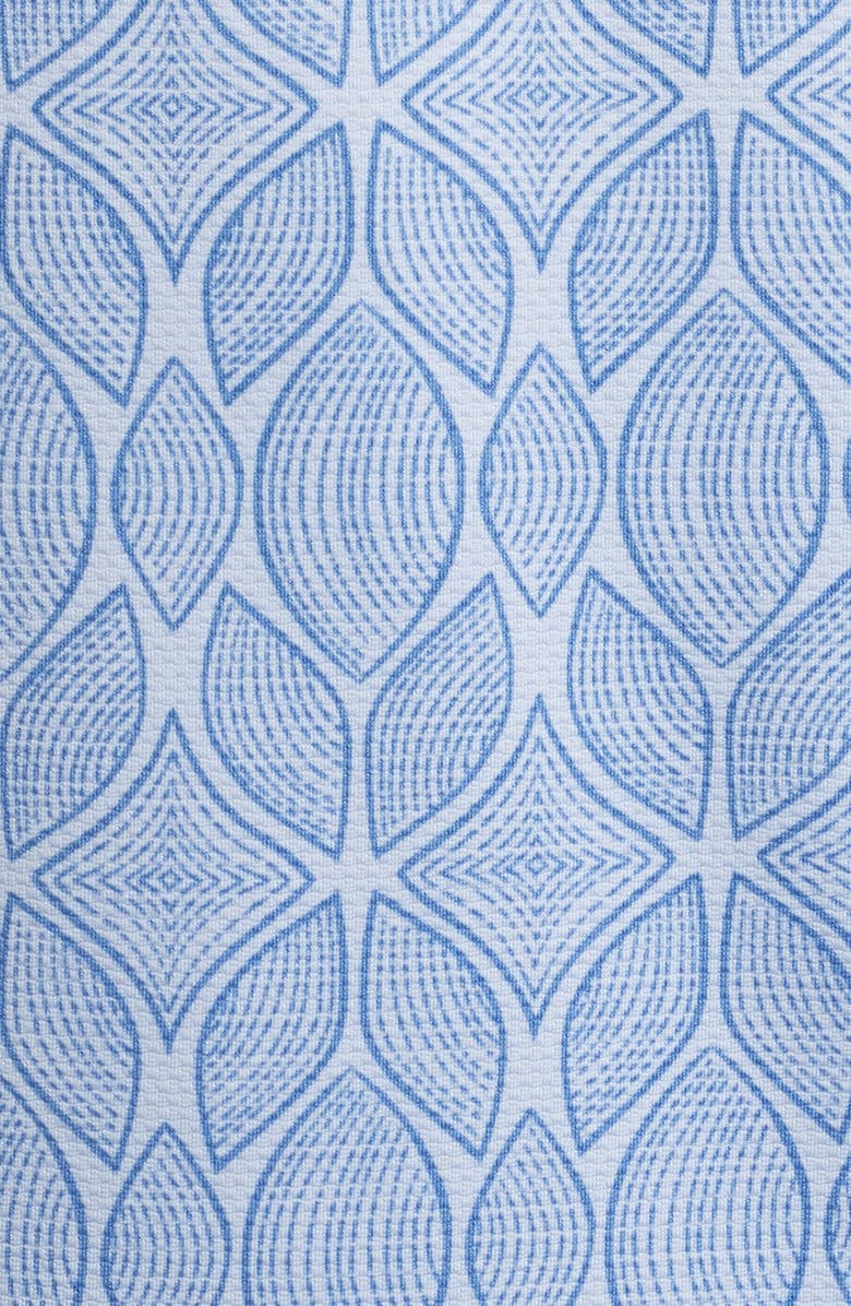 Mizzen+Main Halyard Trim Fit Performance Polo, Alternate, color, Sky Woodblock