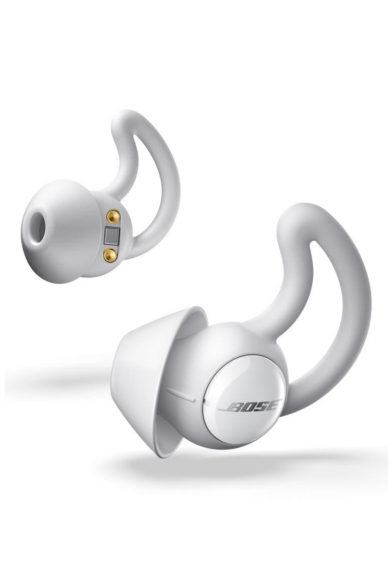 Noise Masking Sleepbuds Earbuds, Alternate, color, WHITE AND SILVER