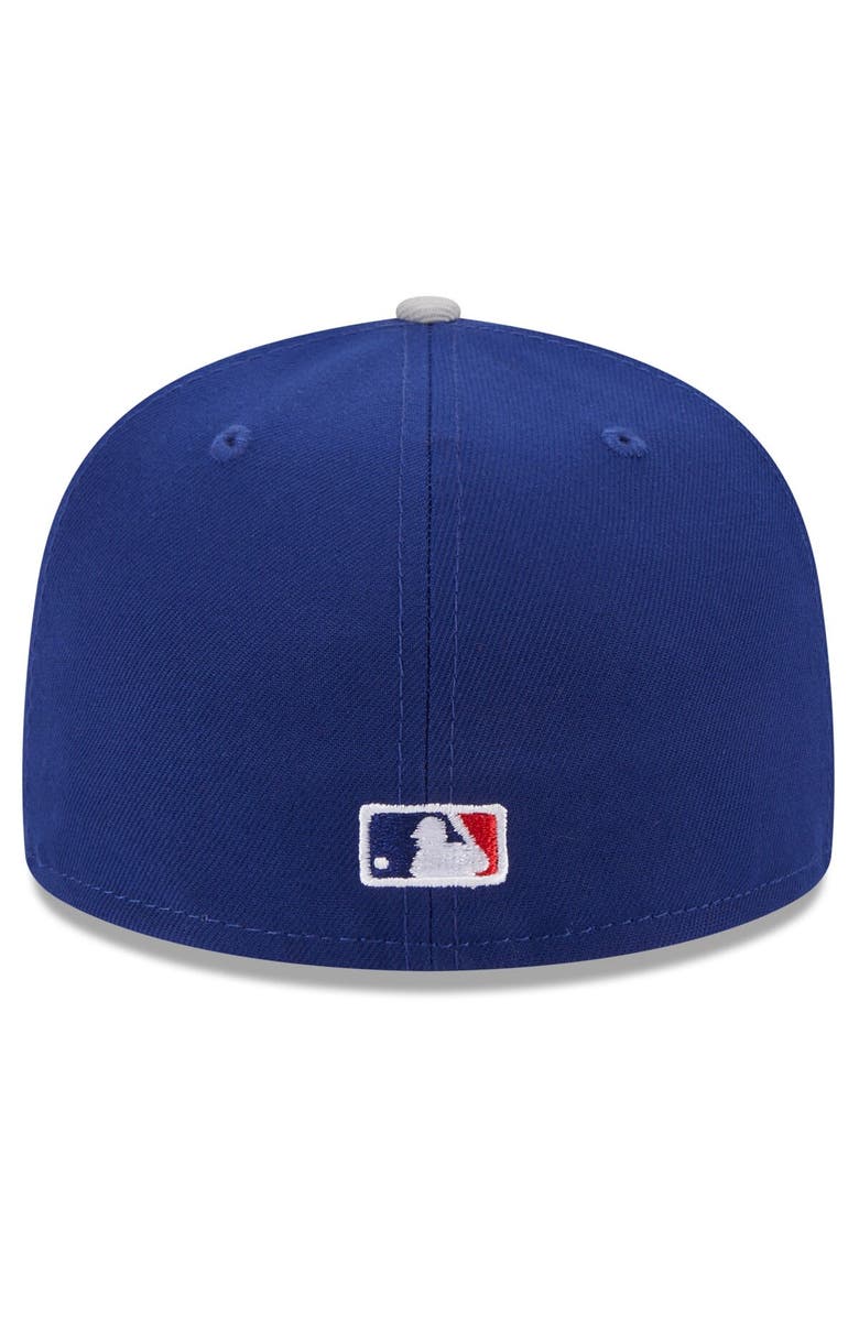 New Era Men's New Era Royal/White Los Angeles Dodgers On Deck 59FIFTY Fitted Hat, Alternate, color, Royal