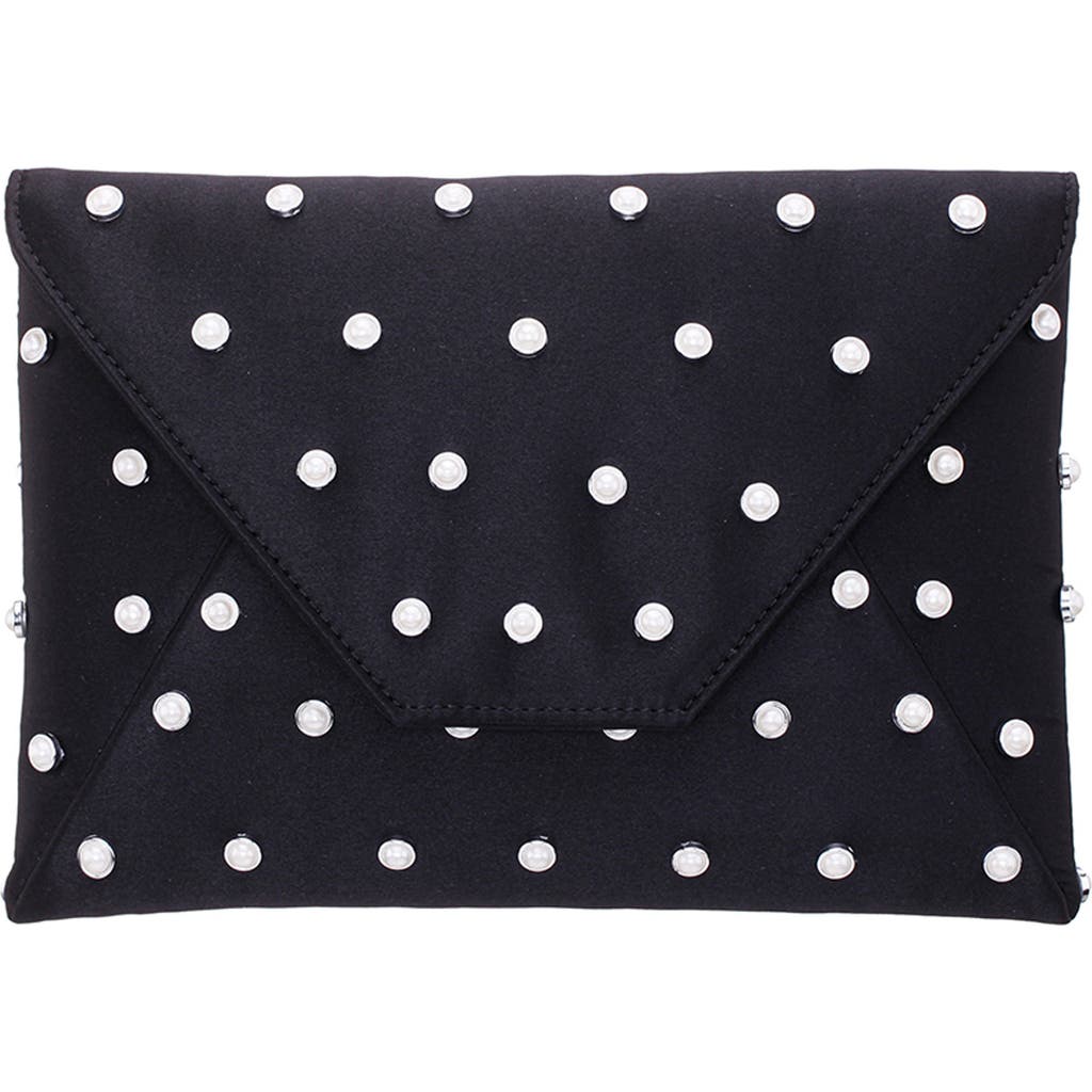 Shop Nina Cole Envelope Clutch In Black
