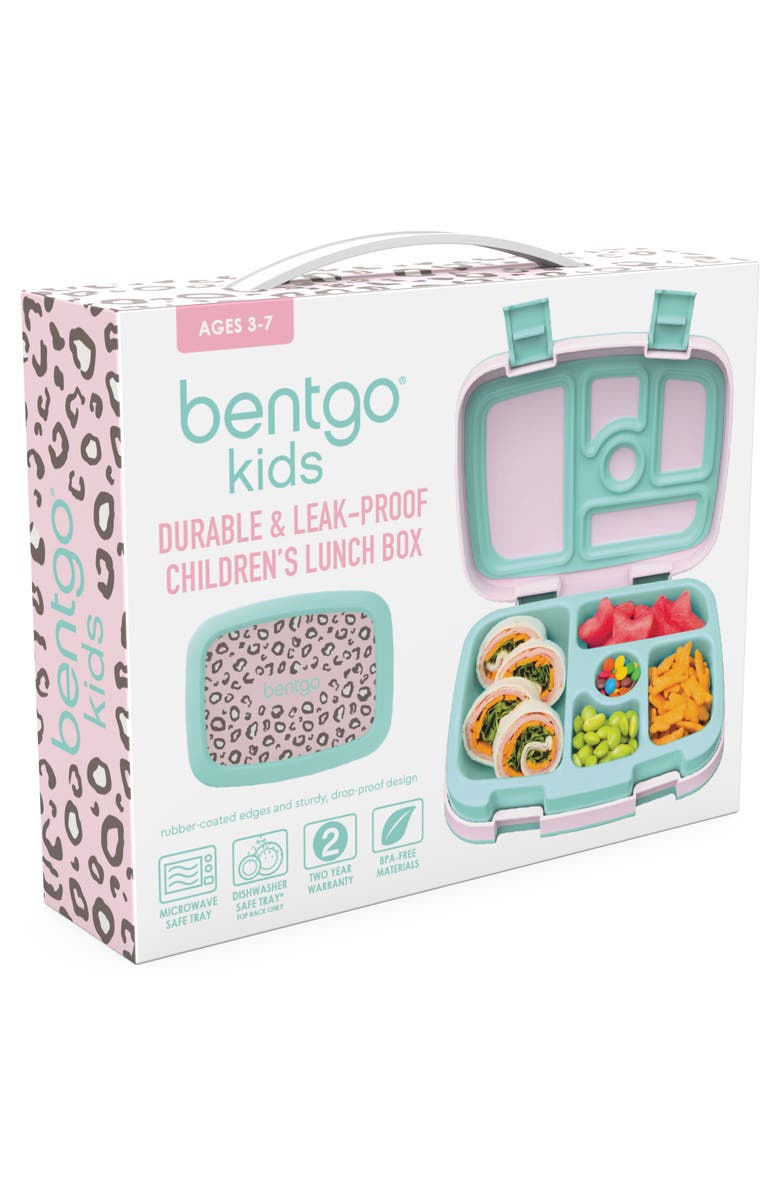 BENTGO Kids' Prints Lunch Box - Leopard, Main, color, Leopard