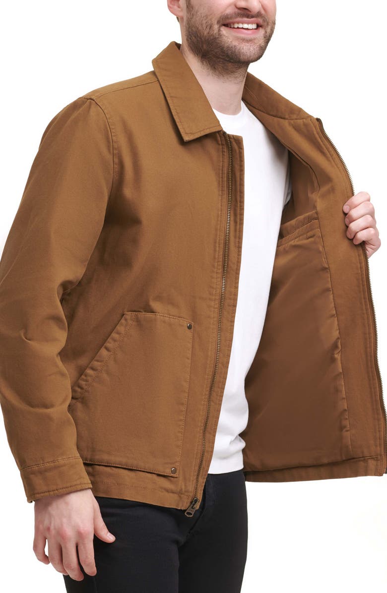 Levi's<sup>®</sup> Cotton Canvas Chore Coat, Alternate, color,