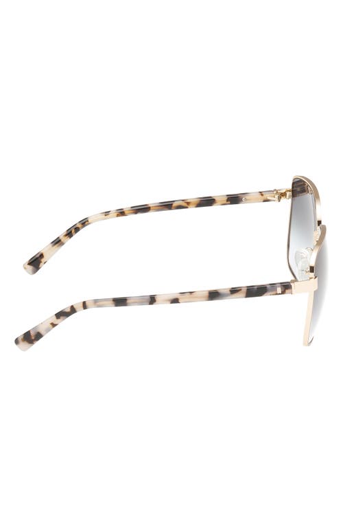 Abercrombie & Fitch 58mm Square Sunglasses In Gray