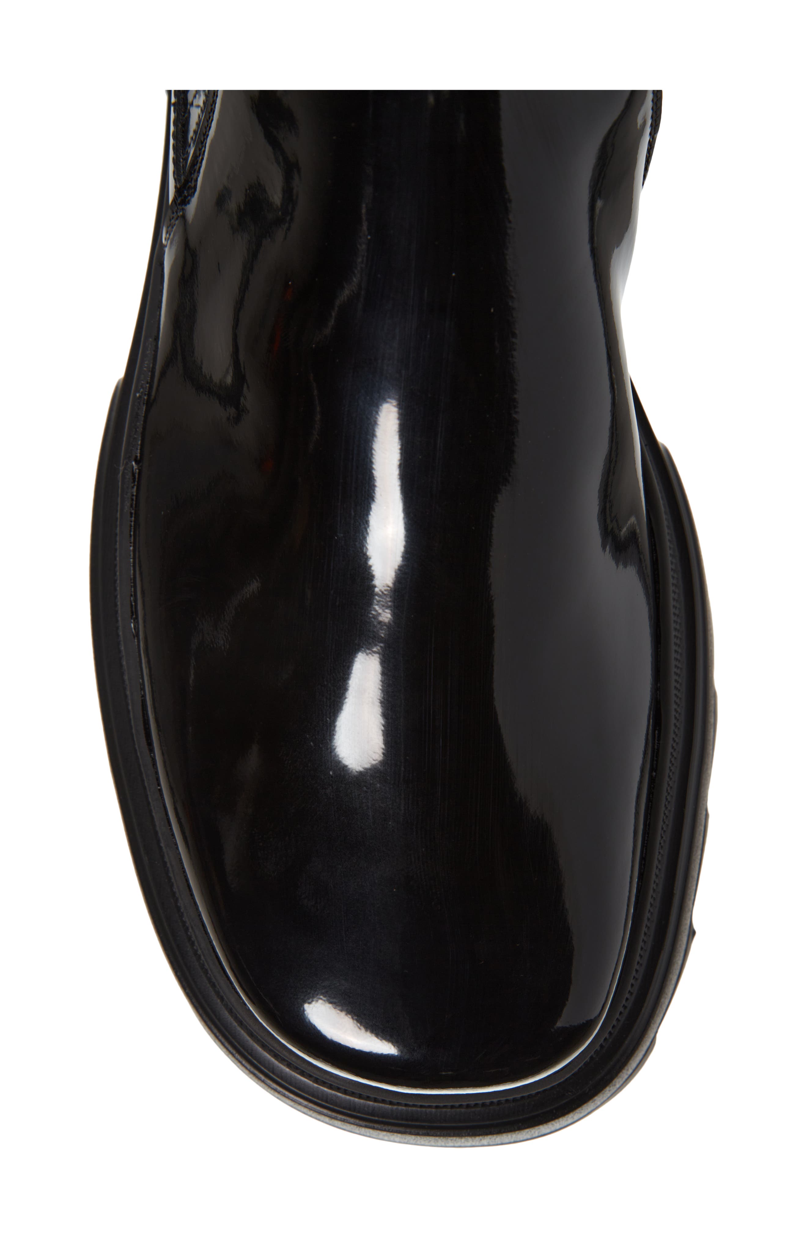 Roger Vivier Wallaviv Crystal Buckle Chelsea Boot, Alternate, color, Black