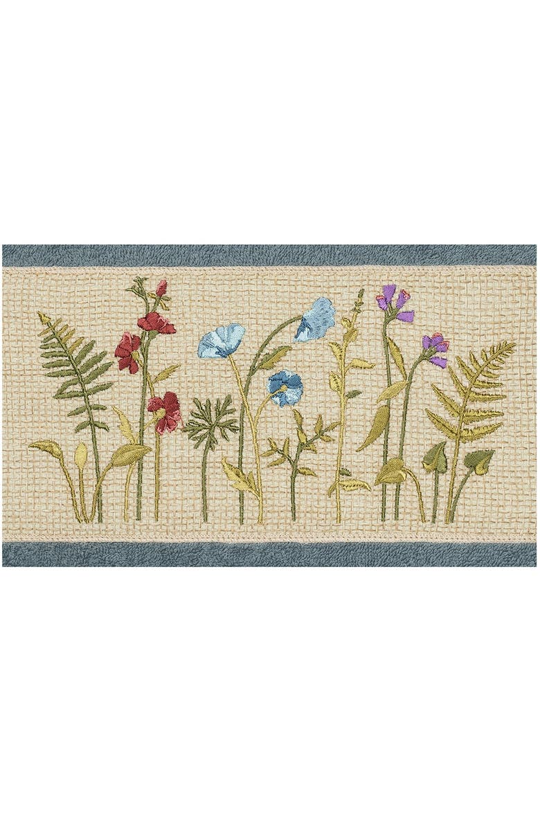 Linum Home Textiles Serenity 3-Piece Embellished Towel - Teal, Alternate, color, Teal