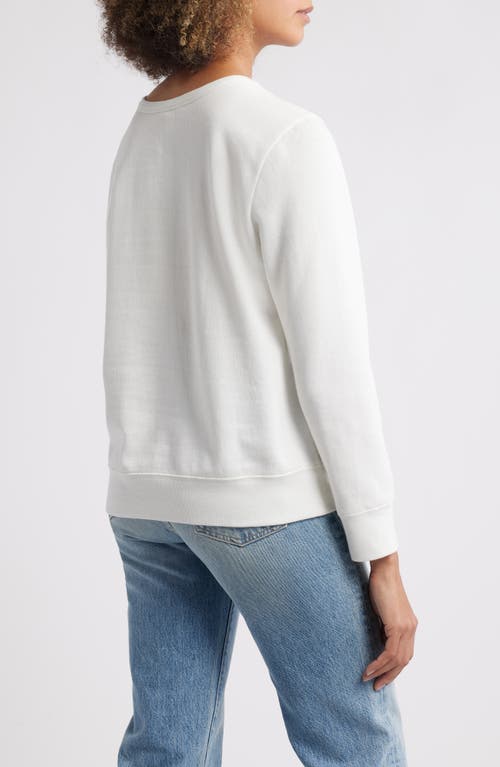 CASLON CASLON® HEART GRAPHIC SWEATSHIRT