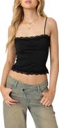 EDIKTED Cruella Lace Trim Camisole