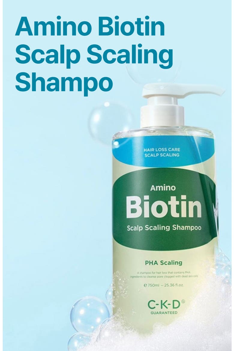 Amino Biotin Scalp Scaling Shampoo, Alternate, color, NO COLOR