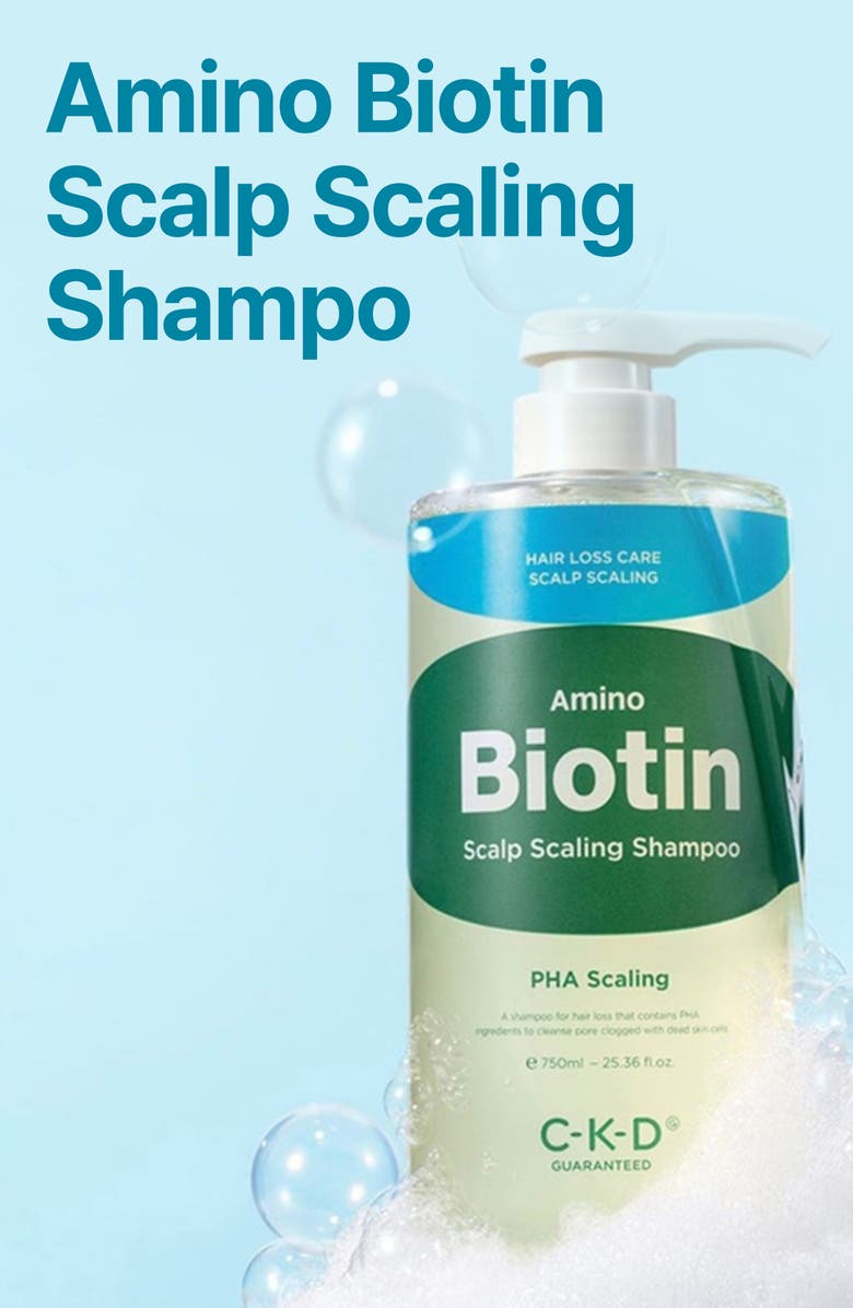 CKD Amino Biotin Scalp Scaling Shampoo, Alternate, color,