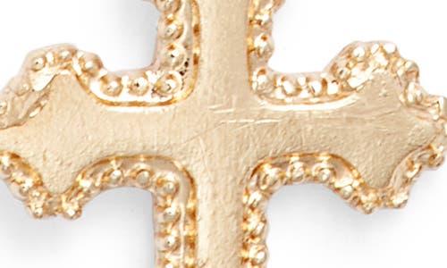 Set & Stones Archie Cross Pendant Necklace In Gold
