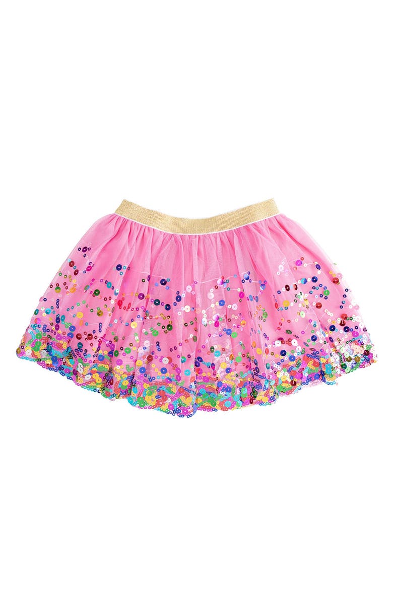 Sweet Wink Raspberry Confetti Tutu, Main, color, Raspberry